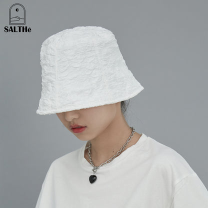 Wrinkle Textured Bucket Hat