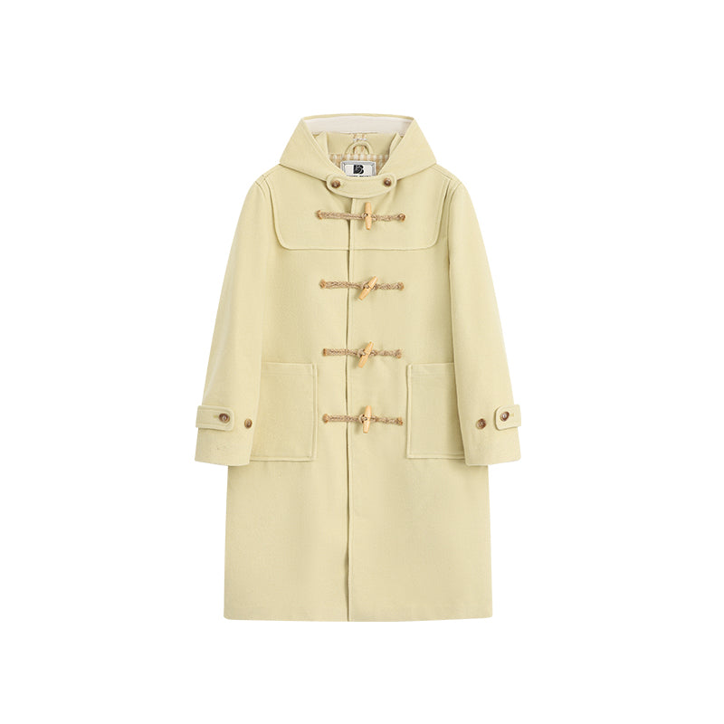 Classic Toggle Hooded Duffle Coat