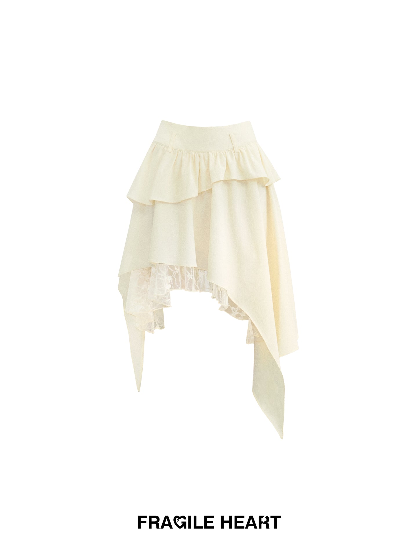 Butterfly Embroidery Stud T-Shirt And Tiered Skirt