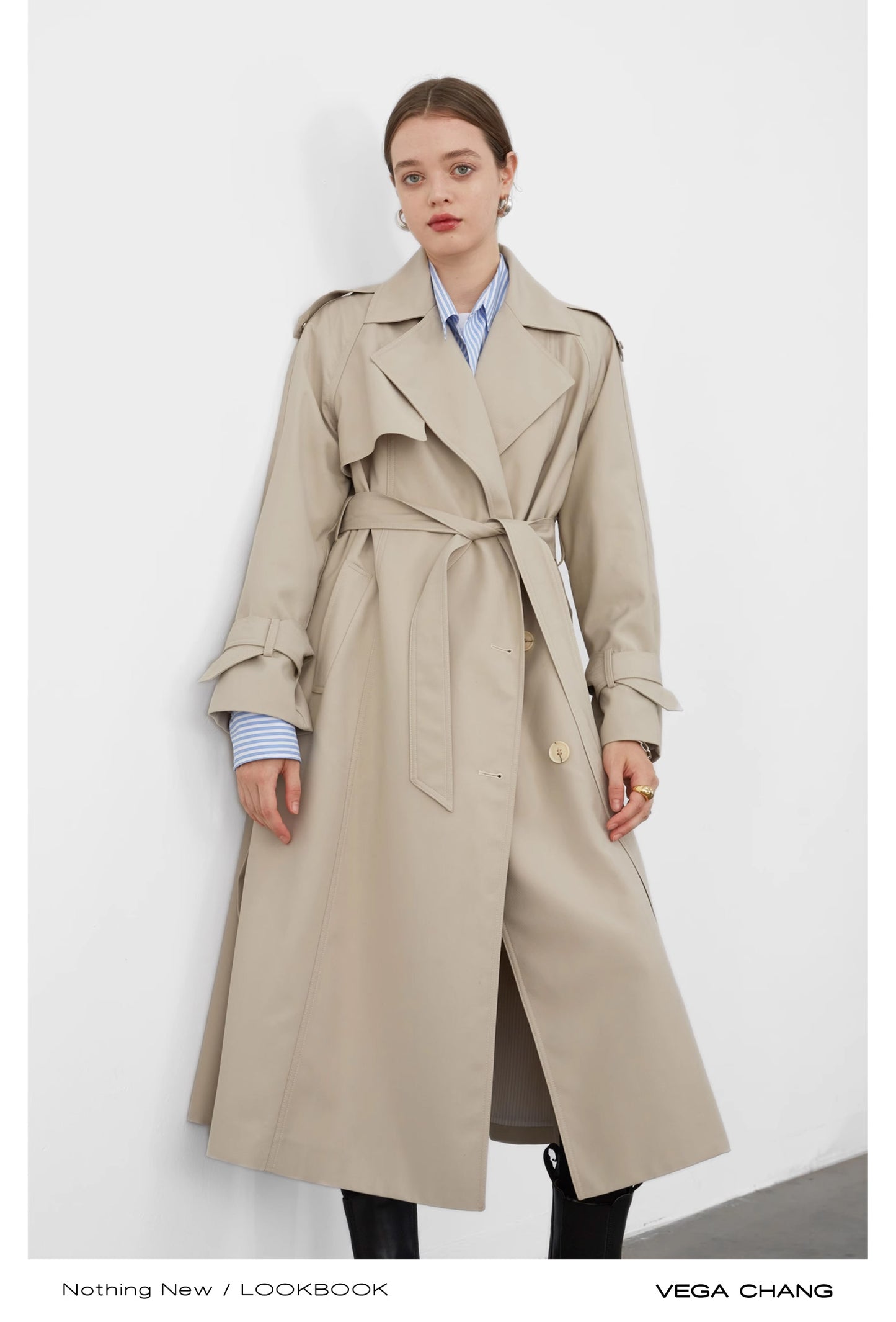 Classic High-Quality Double Breasted Trench Coat