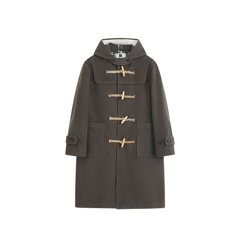 Classic Toggle Hooded Duffle Coat