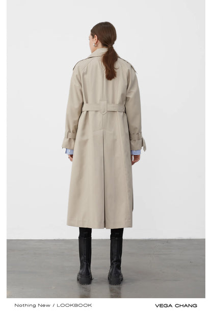 Classic High-Quality Double Breasted Trench Coat