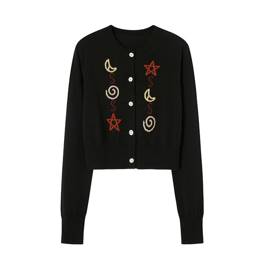 Star & Moon Slim Fit Soft Knit Cardigan