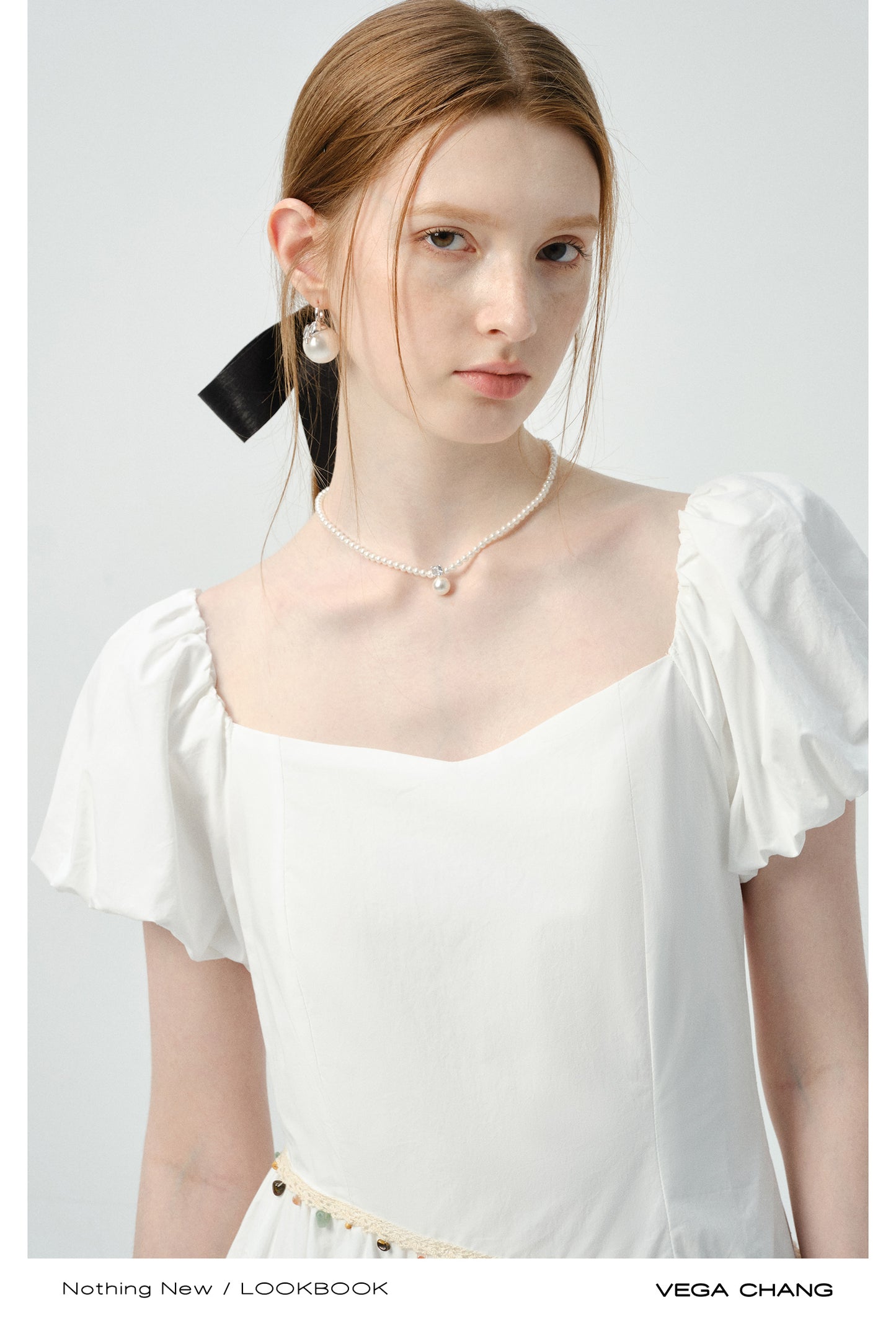 Asymmetric Waist Bubble-Hem Dress