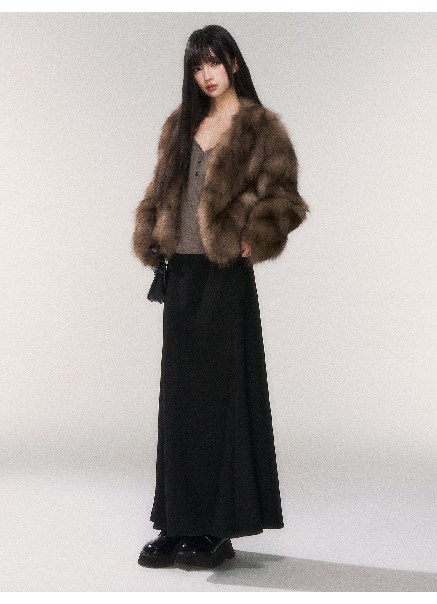 Saga Furs Collarless Fur Jacket – MILL MINORITY