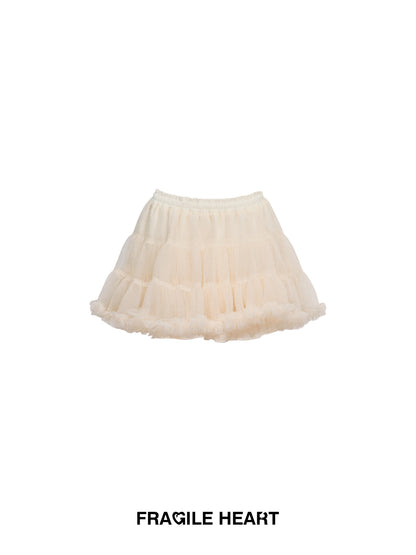 Puffy Tulle Mini Tutu Skirt
