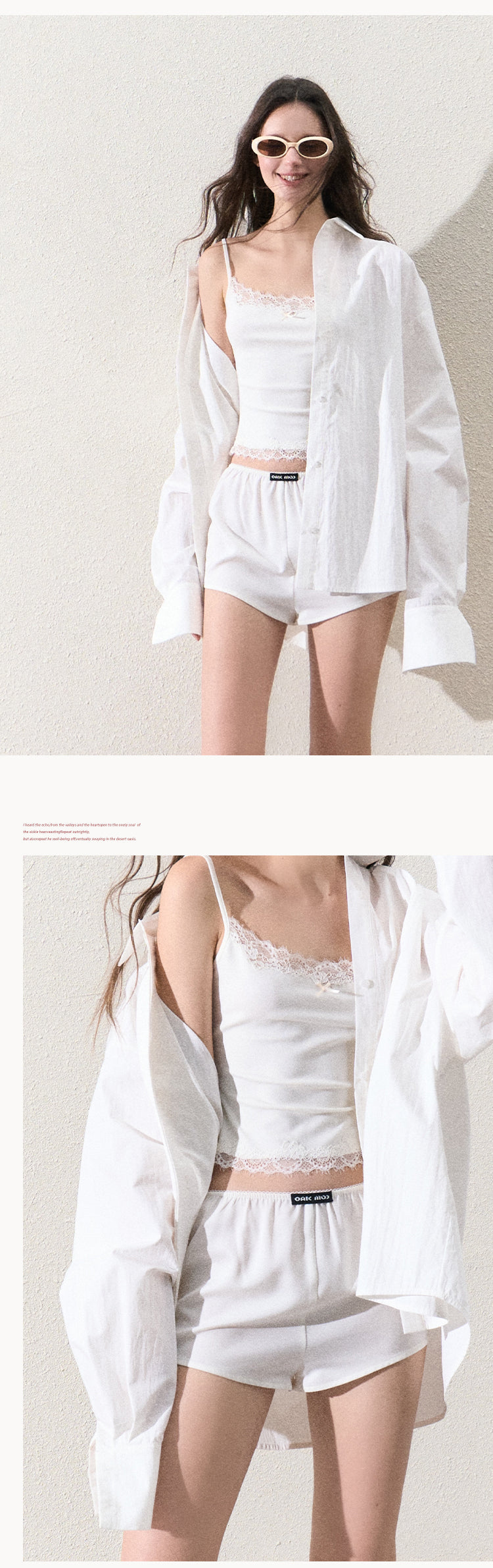 Matte Satin Lounge Shorts
