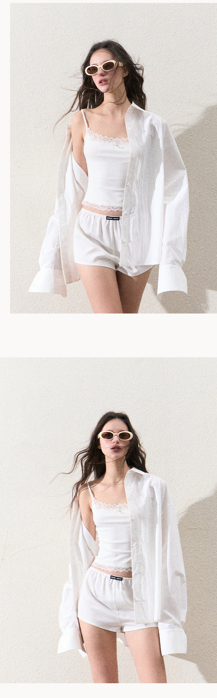 Matte Satin Lounge Shorts