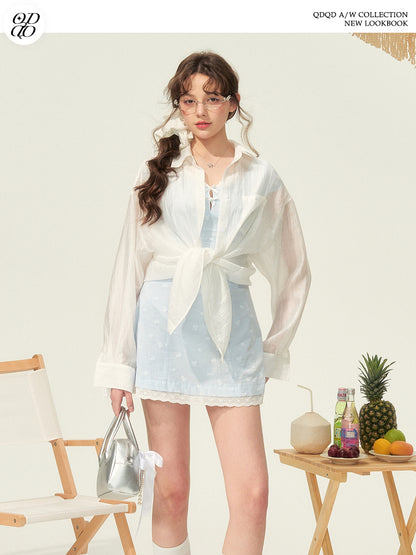 Breathable Sheer Sunscreen Shirt