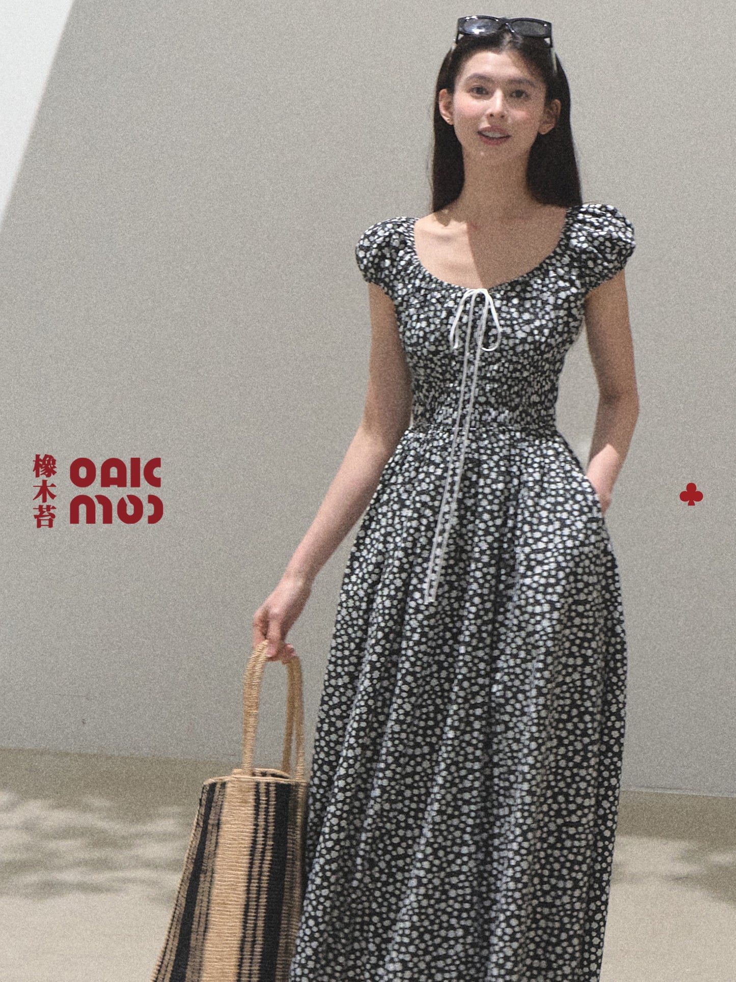Puff Sleeve Smocked Dress In Short And Long