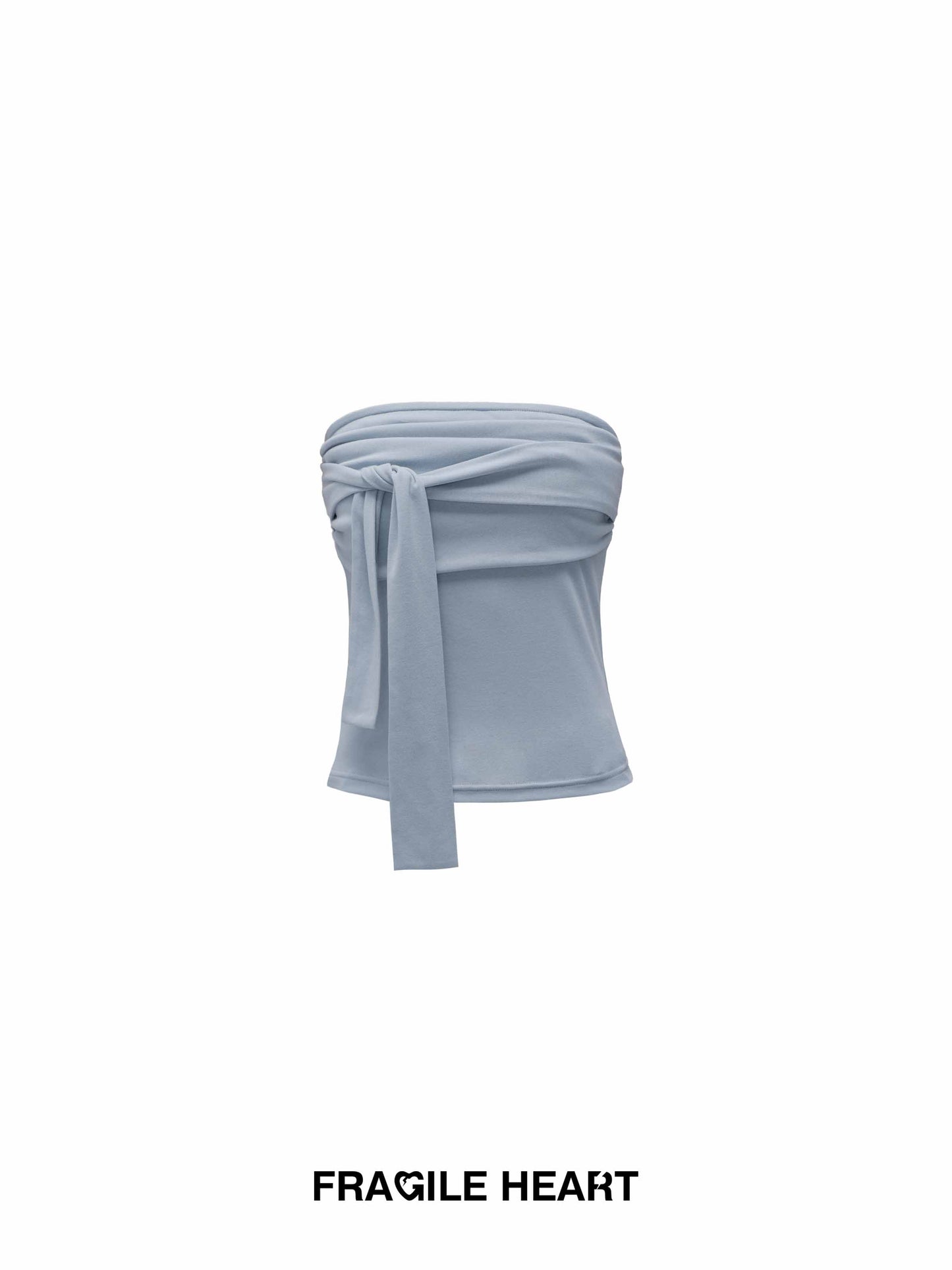Soft Elastic Tied Tube Top