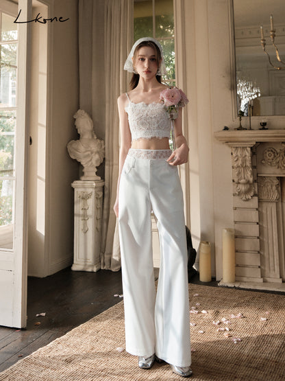 High Waist Wide-Leg Pants