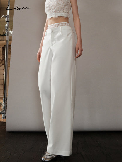 High Waist Wide-Leg Pants
