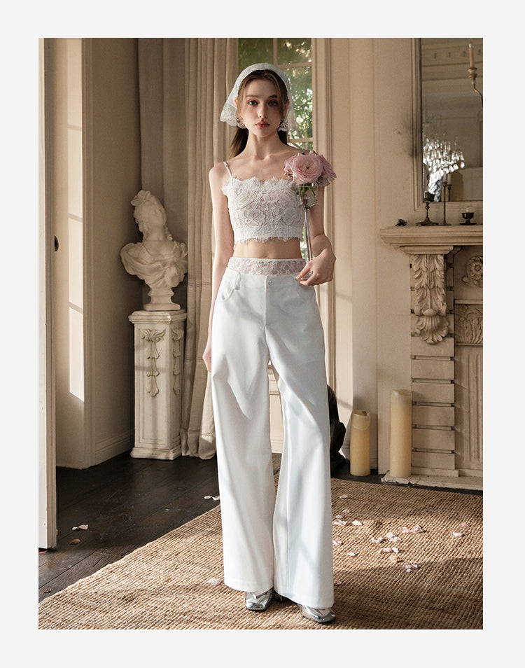 High Waist Wide-Leg Pants