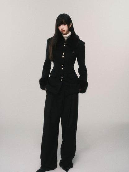 Classic Luxe Wide-Leg Pants