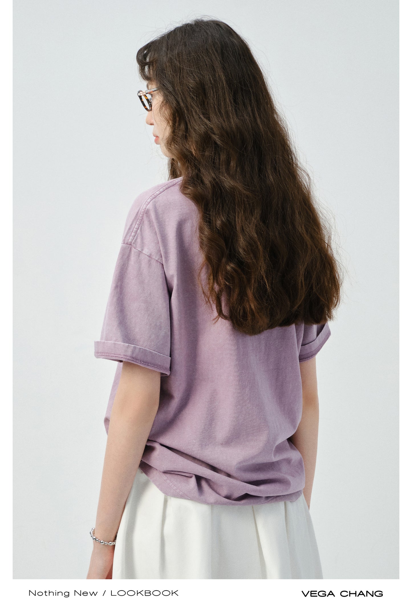 Round Neck Relaxed Cotton T-Shirt