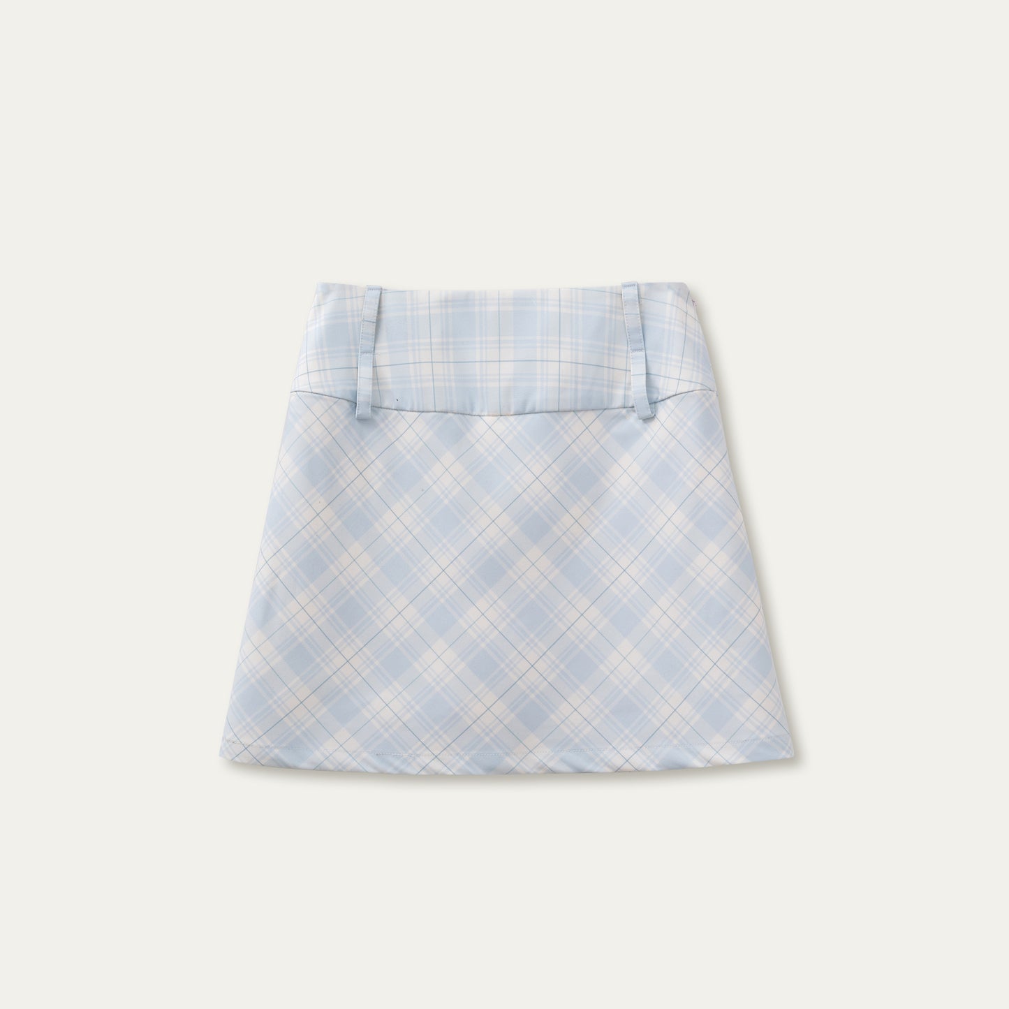 Diamond Plaid A-Line Skirt In 2 Lengths