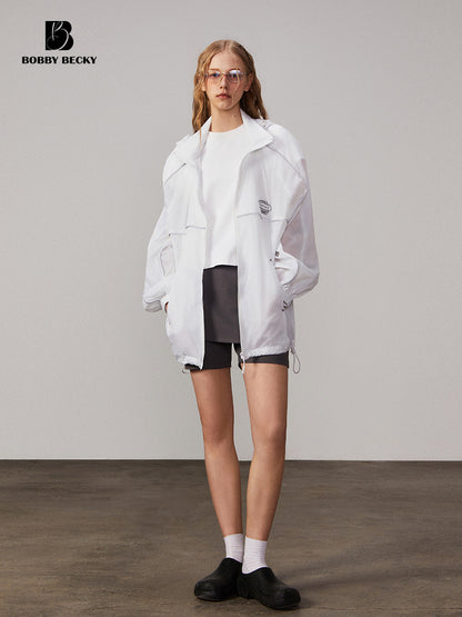 UPF50+ Outdoor Jacket With Detachable Hood