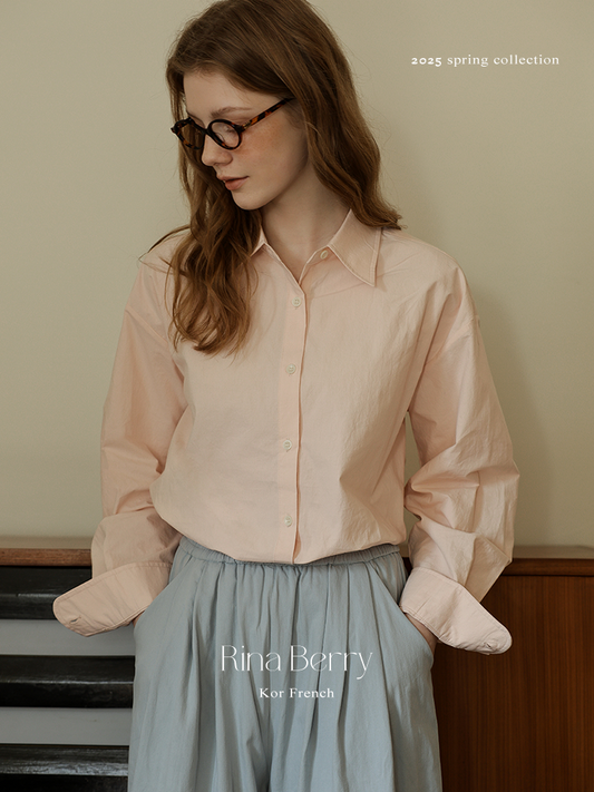 Classic Pastel Cotton Shirt