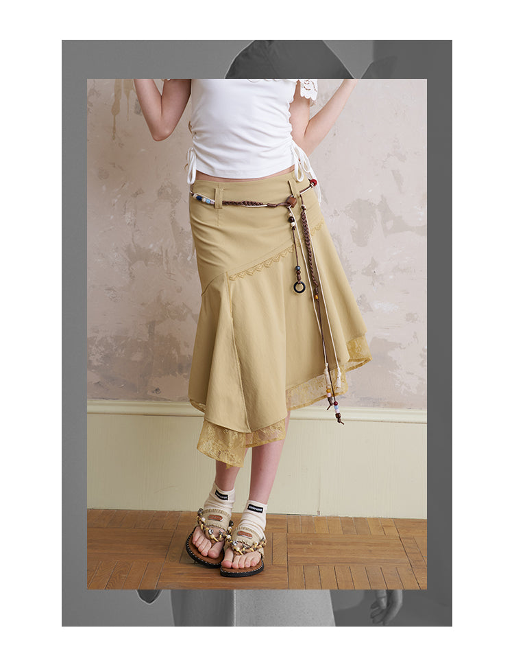 Beaded Bohemian Braided Belt