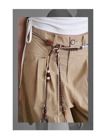 Beaded Bohemian Braided Belt