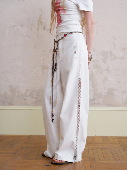 Beaded Bohemian Braided Belt