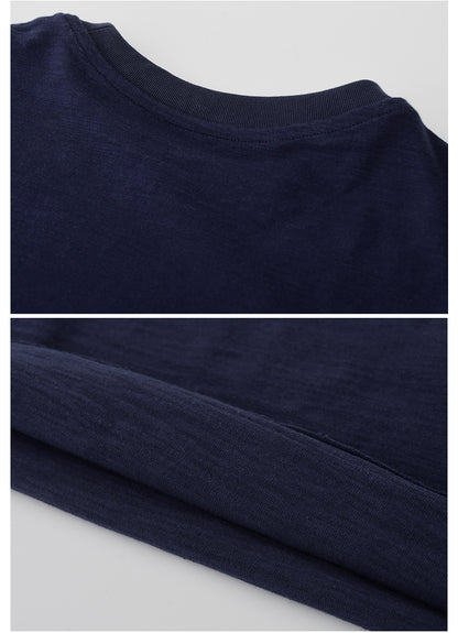 Message Printed Cotton T-Shirt