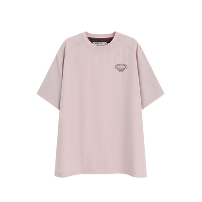Casual Two-Tone Loose Fit T-Shirt