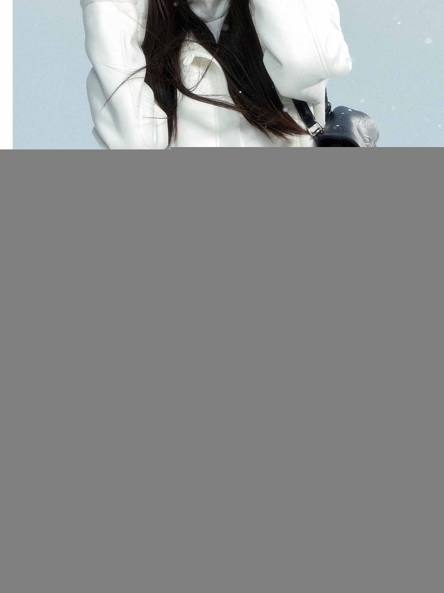 Faux Suede Jacket With Removable Fur Trim