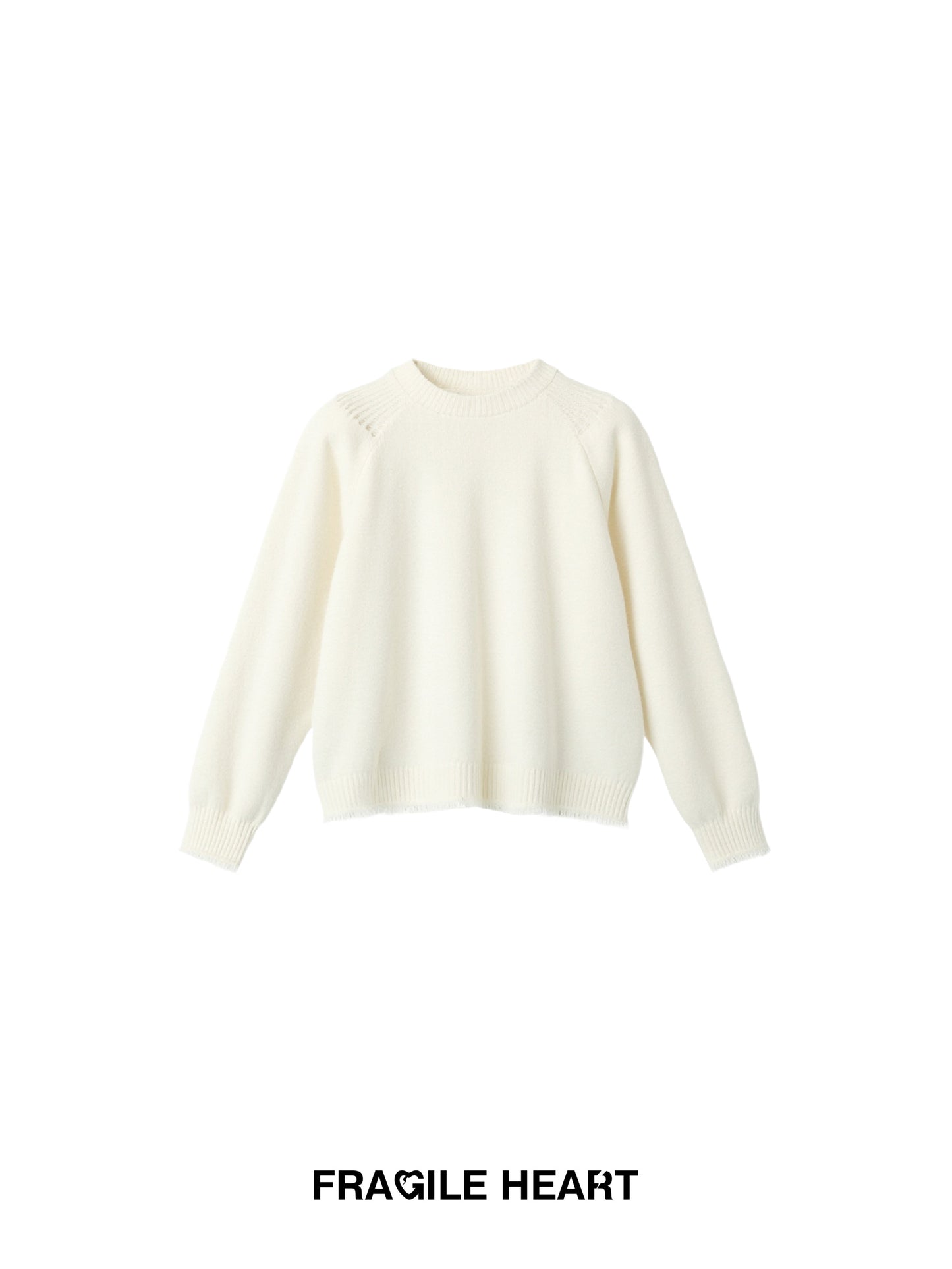 Frayed Edge Knit Sweater