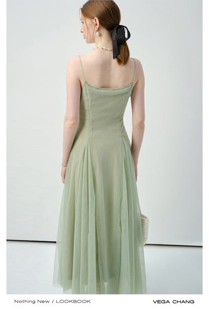 Voluminous Tulle Cami Dress