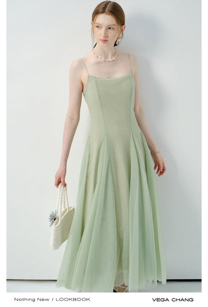 Voluminous Tulle Cami Dress