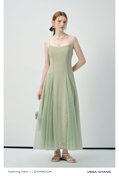 Voluminous Tulle Cami Dress