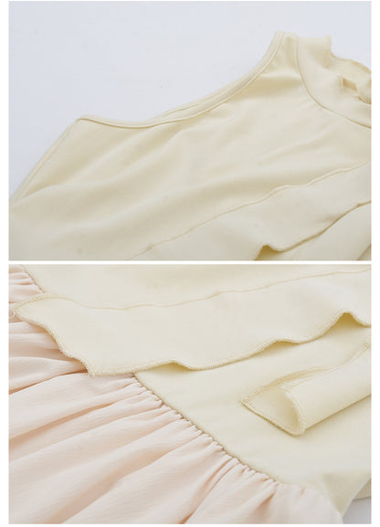 Sleeveless Tie-Neck Maxi Dress In Soft Fabric