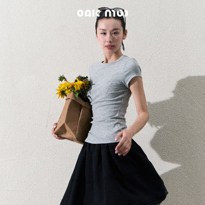 Basic Stretch Slim-Fit T-Shirt