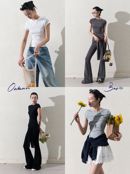Basic Stretch Slim-Fit T-Shirt