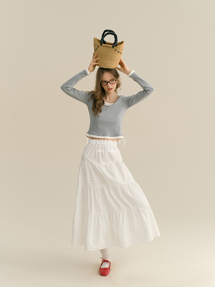 Faux Layered Casual T-Shirt