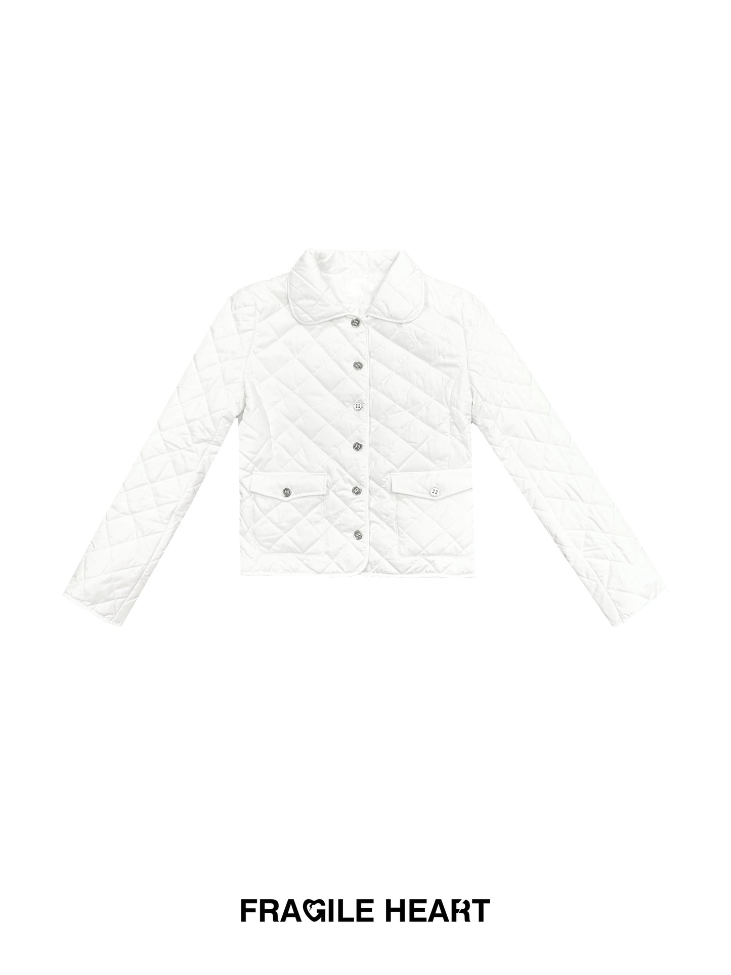 Diamond-Quilted Jacket And Mini Skirt