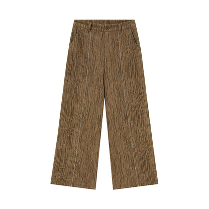 Relaxed Fit Straight Corduroy Pants