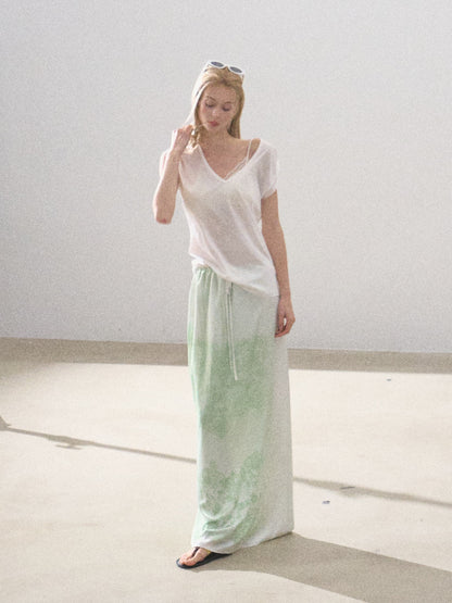 Basic Cotton V-Neck T-Shirt