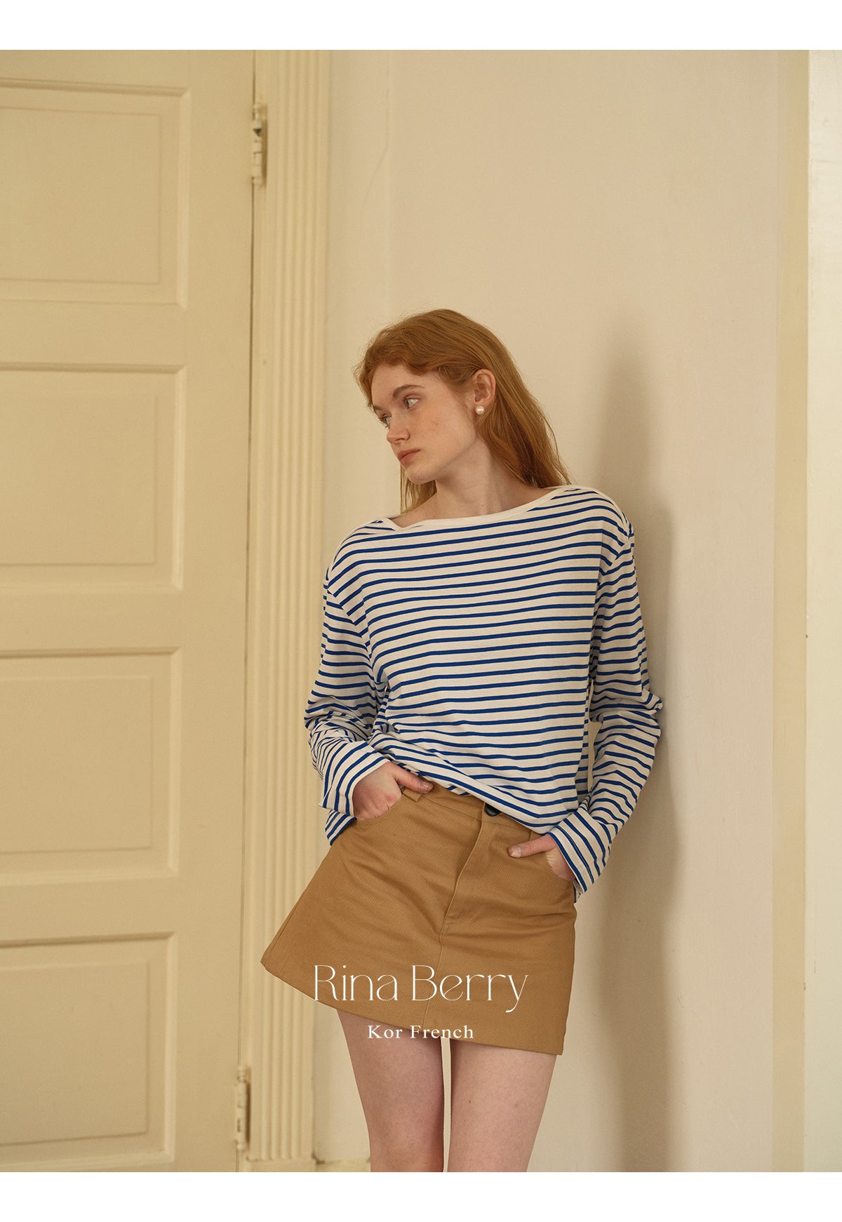 A-Line Cotton Mini Skirt
