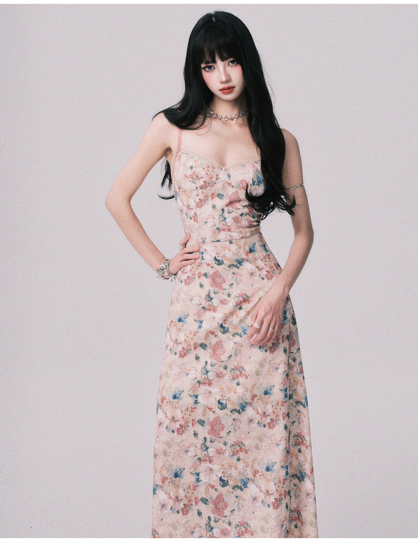 Floral Maxi Slip Dress