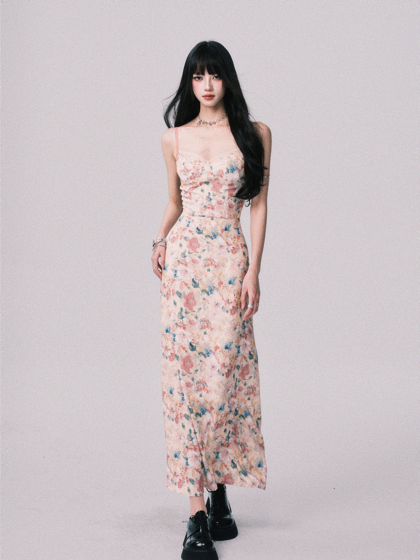 Floral Maxi Slip Dress