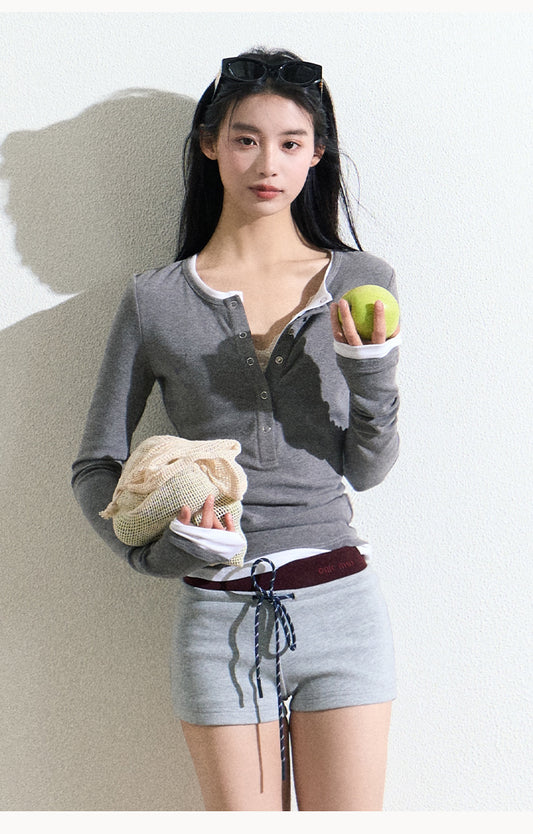 Versatile Casual Shorts With Drawstring