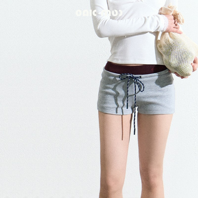 Versatile Casual Shorts With Drawstring