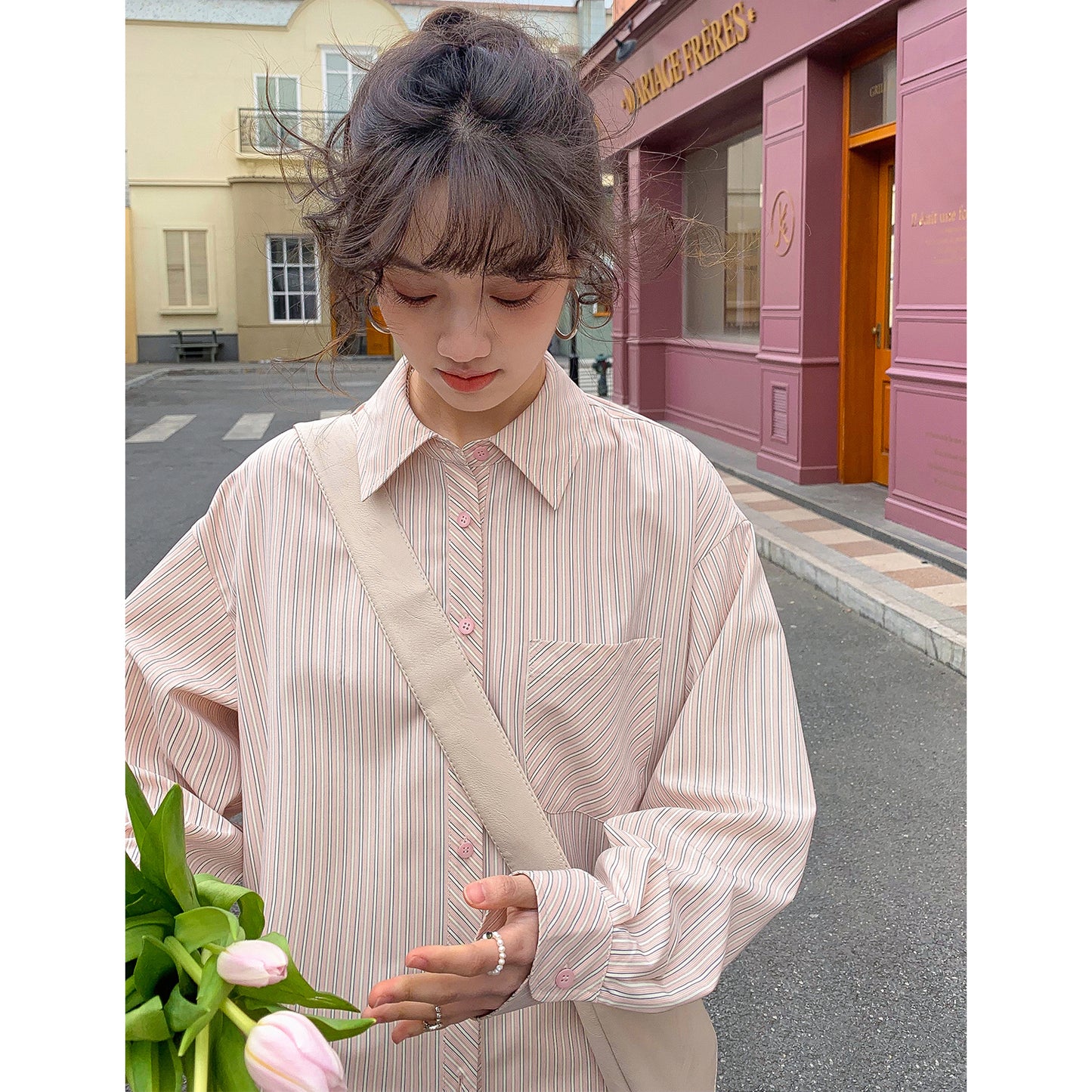 Front & Back Button-Up Shirt