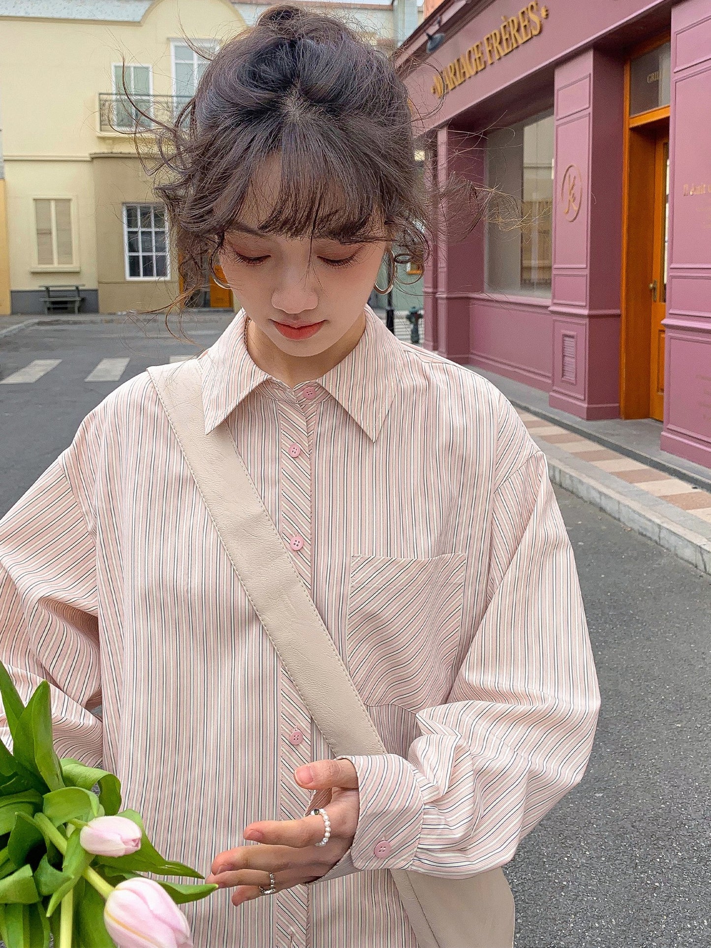 Front & Back Button-Up Shirt
