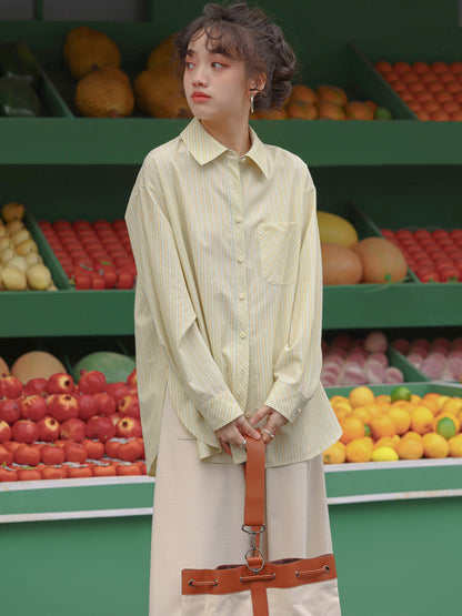 Front & Back Button-Up Shirt