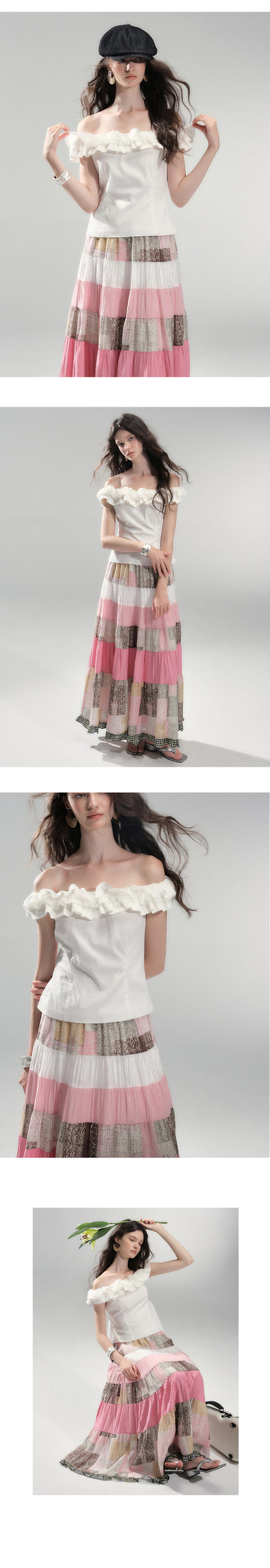 Ruffled Off-Shoulder Top