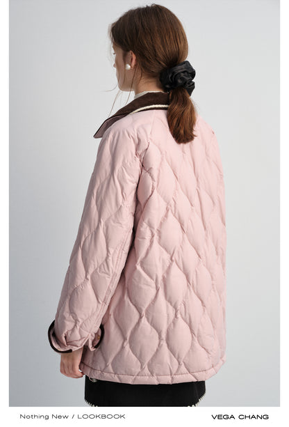 Lightweight Quilted Duck Down Jacket